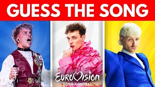 Guess the Song Eurovision Song Contest 2024 🎤🌍 | Music Quiz