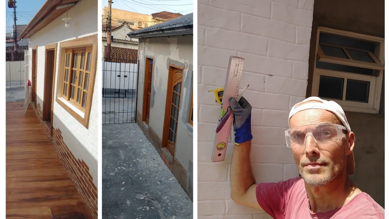 Reforma da minha casa, sem dinheiro, precisei me reinventar e superar minhas limitações! Resultado: