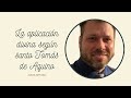 La aplicación divina según santo Tomás de Aquino | Jason Mitchell