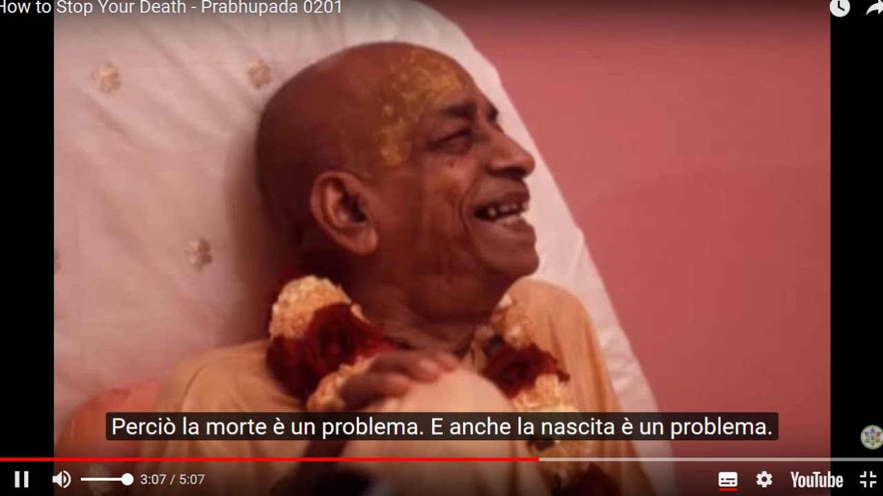 201) LA ISKCON E' CONCEPITA PER RISOLVERE I PROBLEMI FONDAMENTALI DELL bhagavad-gita book