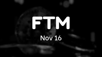 Fantom FTM Technical Analysis (16 Nov 2021)