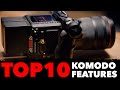 TOP 10 FAVORITE FEATURES ABOUT THE RED KOMODO 6K!