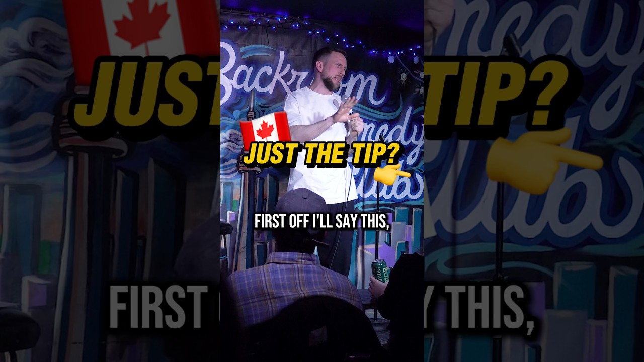 Just The Tip 🇨🇦 #standupcomedy #canada #olympics #jokes