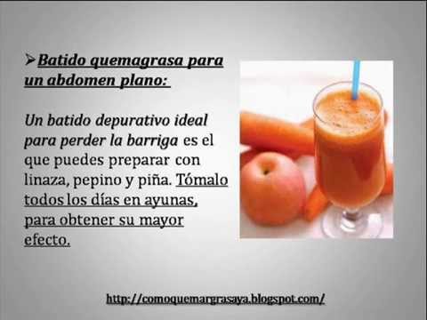 Dieta para perder barriga en 3 dias