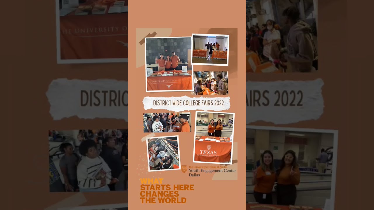  ThrowbackThursday For The UTYECD Team Who Attending Several District Wide College Fairs In DFW