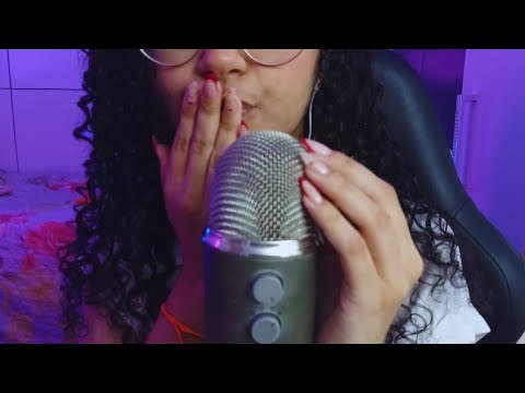 ASMR-  SONS DE BOCA  SEM FALA l MOUTH SOUNDS INTENSE NO TALKINGl COMPILADOS