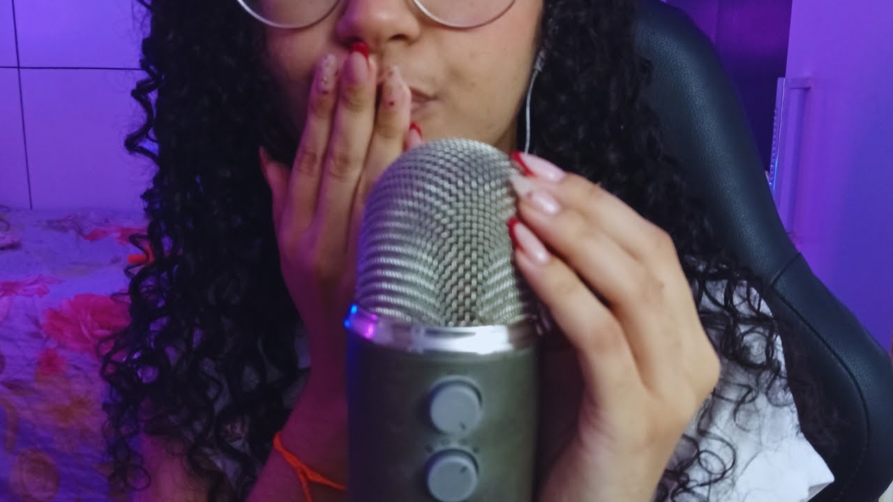 ASMR-  SONS DE BOCA  SEM FALA l MOUTH SOUNDS INTENSE NO TALKINGl COMPILADOS