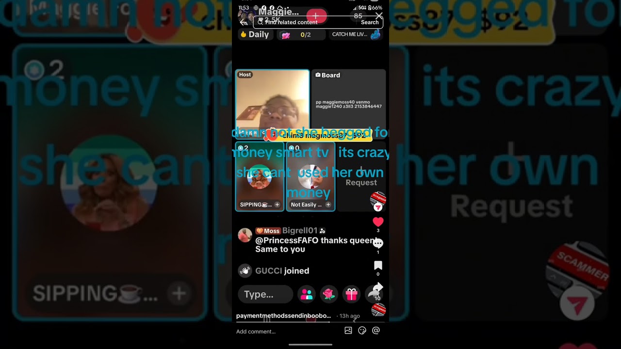 Maggie Foster live 2 days ago 