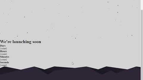 launch countdown timer | Frontend Mentor Challenge |