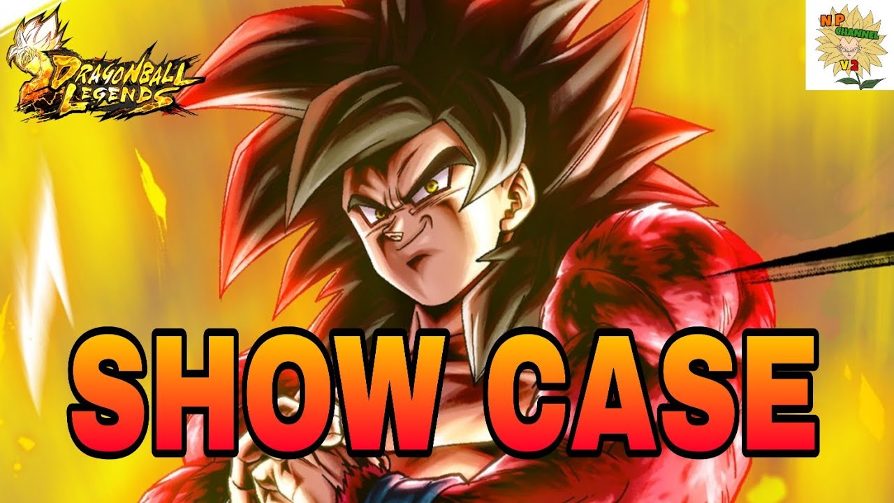 รีวิวตัวละคร UL Goku Super Saiyan 4 Show Case (Dragon ball legends)