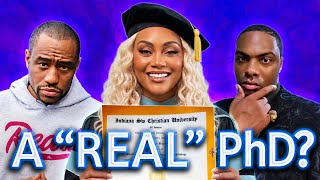 Cheyenne Bryant Gets Fraudulent Doctorial From 8 Week Old Diploma Mill
