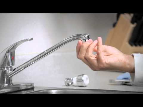 How to install a faucet aerator 