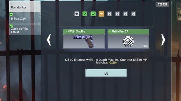 Kill 20 Enemies with the Death Machine Operator Skill in MP Matches (0/20)