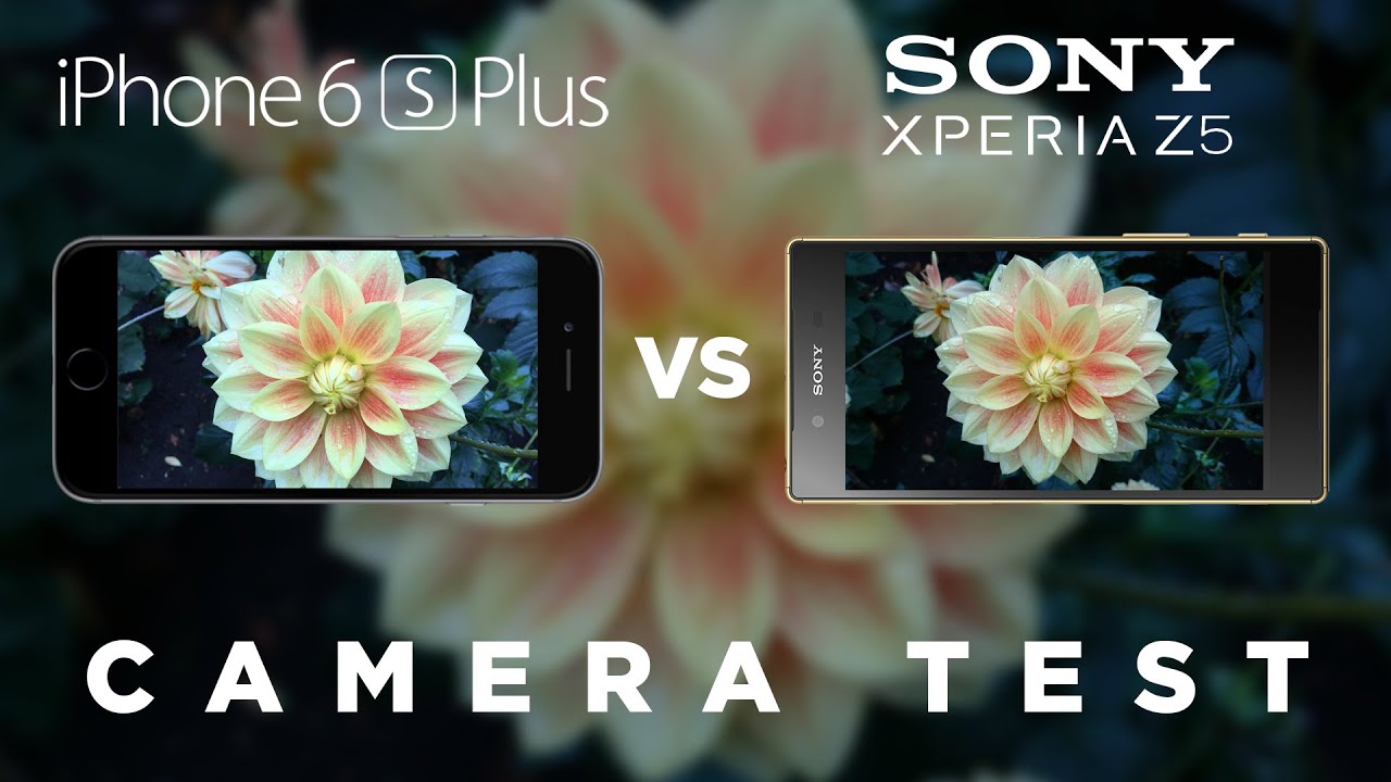 iPhone 6s Plus vs Sony Xperia Z5 Camera Test Comparison - YouTube