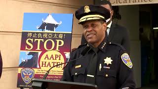 San Francisco police to combat anti-Asian violence