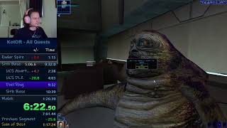 World Record - All Quests Unrestricted - 1:22:20 IGT | 1:39:23 RTA