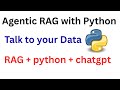 Build RAG Agents with Python — Talk to Your Data!