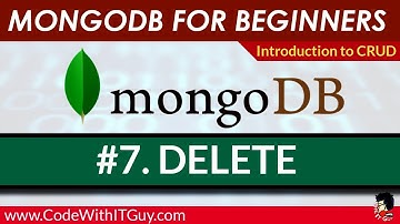 MongoDB Tutorial For Beginners - #7.Drop/Delete Data,Collections & Database in MongoDB [2018]