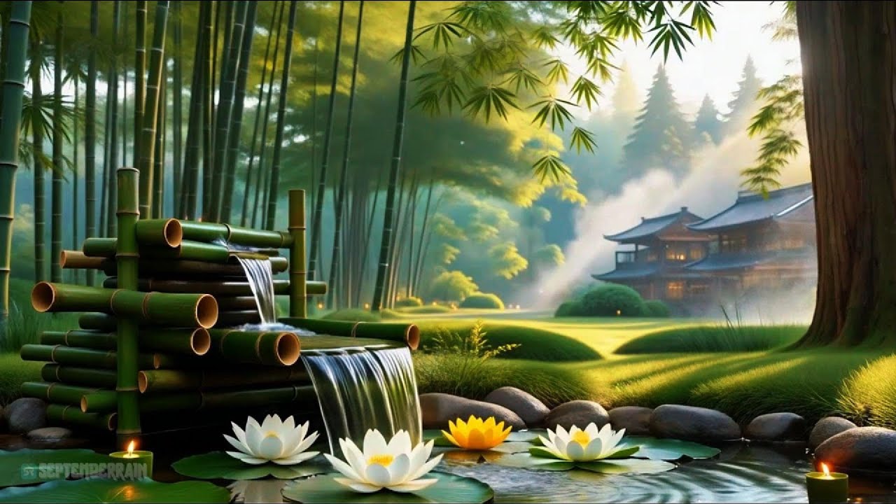 Peaceful Water Sounds 🍀 Relaxing Music | Mental Clarity & Calm | Relaxing Music For Deep Sleep