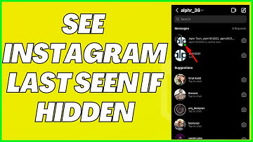 How to see instagram last seen if hidden 2025 | How to 1 minute