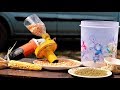 Mini Corn Mill from an Angle Grinder, How to | DIY |