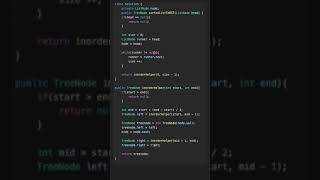 LeetCode 109. Convert Sorted List to Binary Search Tree