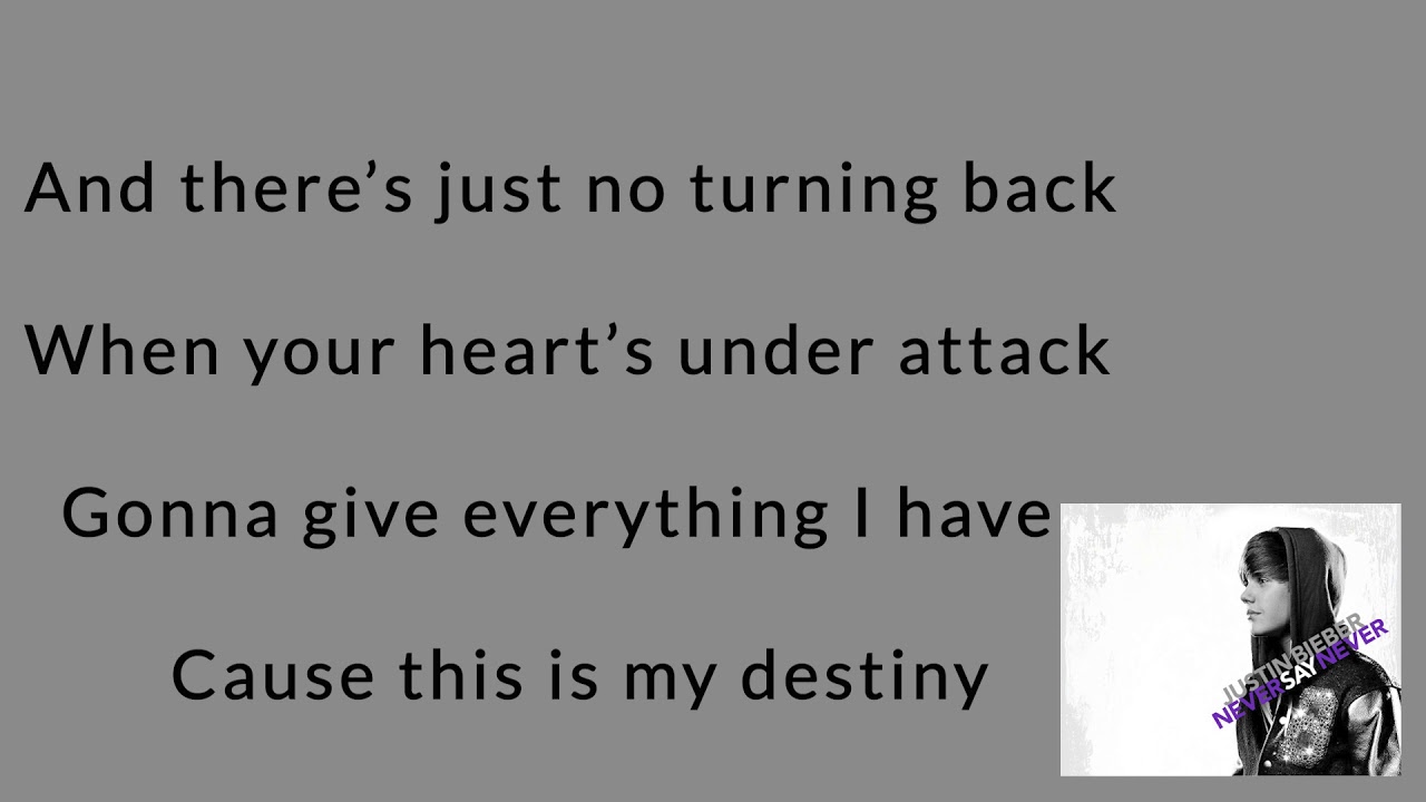 Justin Bieber Never say Never Lyrics Ft. Jaden Smith YouTube Justin Bieber Never say Never Lyrics Ft. Jaden Smith YouTube