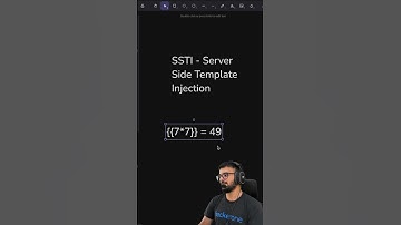 bug hunter’s inbox: SSTI . .  #bugbounty #hacking #infosec #coding #cybersecurity #programming #ssti