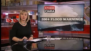 Weather Events 2020 - Storm Ciara Hits, 200 Flood Warnings 1 Uk - Bbc - 9Th February 2020