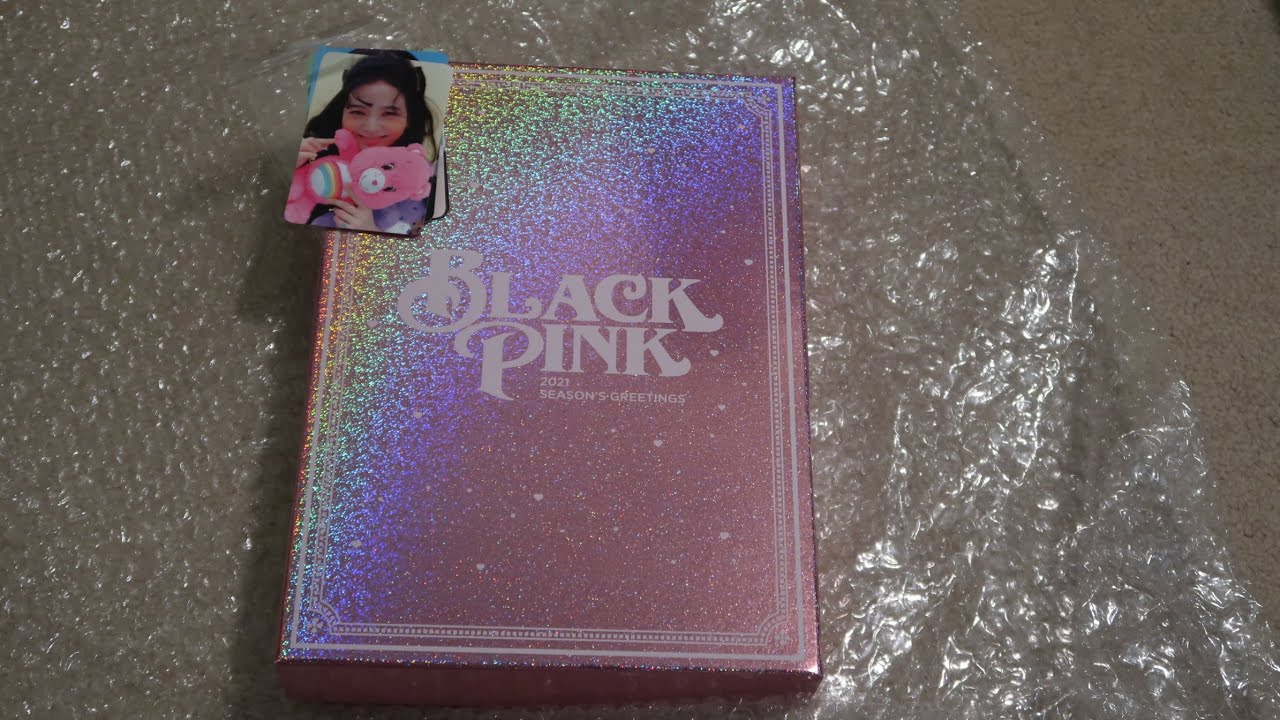 BLACKPINK 2021 SEASON'S GREETINGS PICKUP/UNBOXING KTOWN4U - YouTube