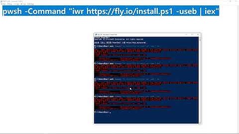 25 12 21, 인프라 기초, fly.io를 이용한 서버 배포, 3강, flyctl 설치