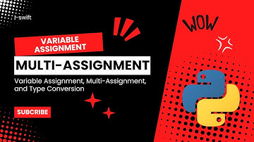 Python Tutorial: Variable Assignment, Multi-Assignment, and Type Conversion | Beginner