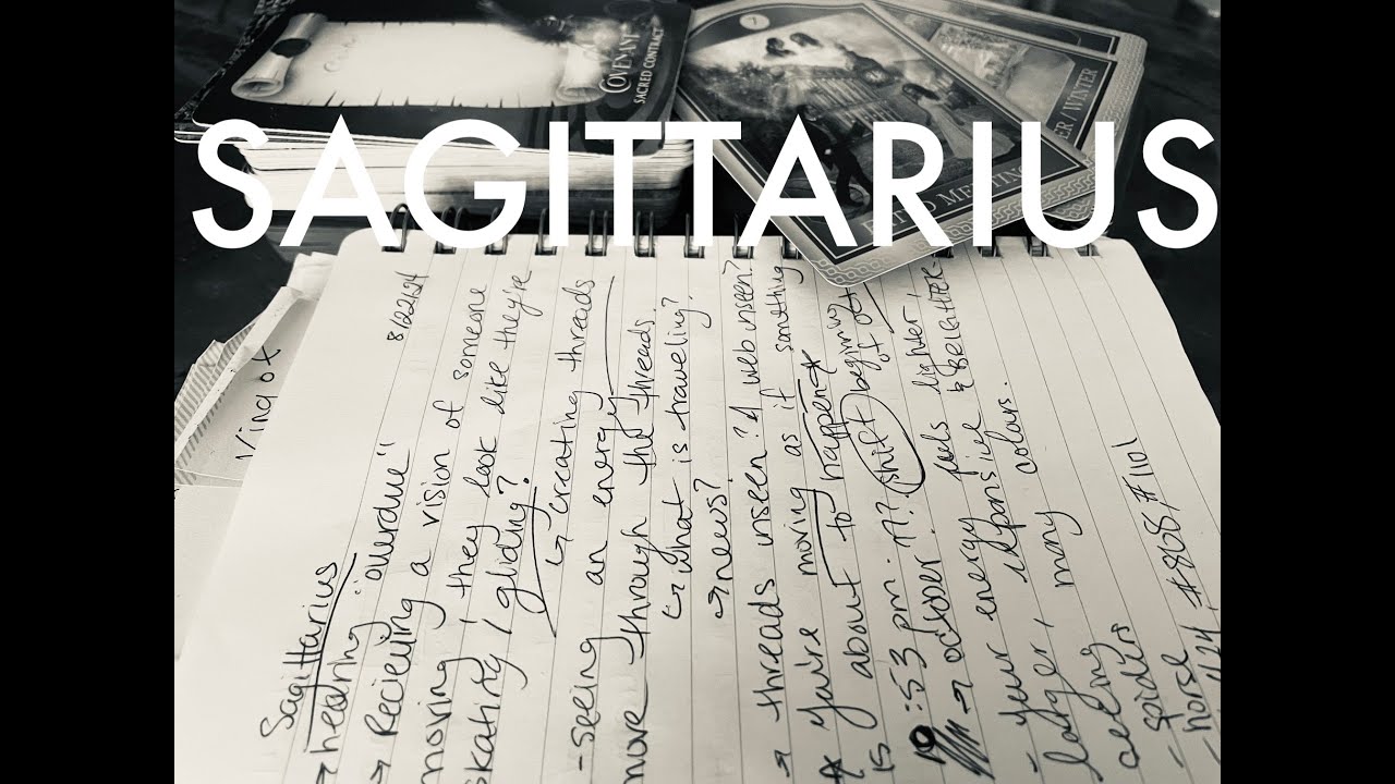 Sagittarius. You're Moving As If Something Is About To Happen, Because It Is Happening & Many Gifts