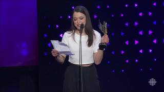 Tatiana Maslany - 2017 Canadian Screen Awards