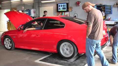 GTO Dyno run