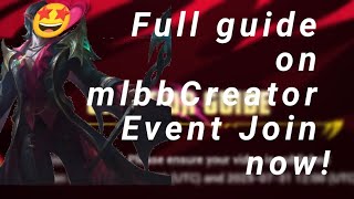 MLBB Creator Event GUIDE – How to Join & Win Rewards!