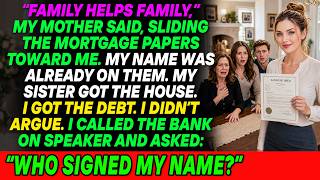 My Mom Forged My Signature to Steal 12 Acres — I Stamped the Proof at My Own Desk