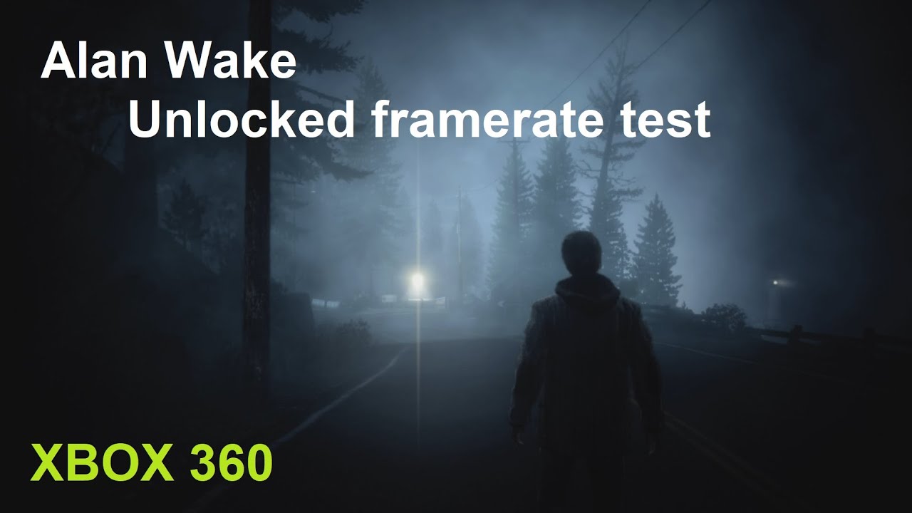 Alan Wake unlocked framerate test - Xbox 360 (RGH 2025)
