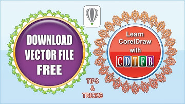 Tirck for Blend tool in corel draw | Learn corel draw with cdtfb