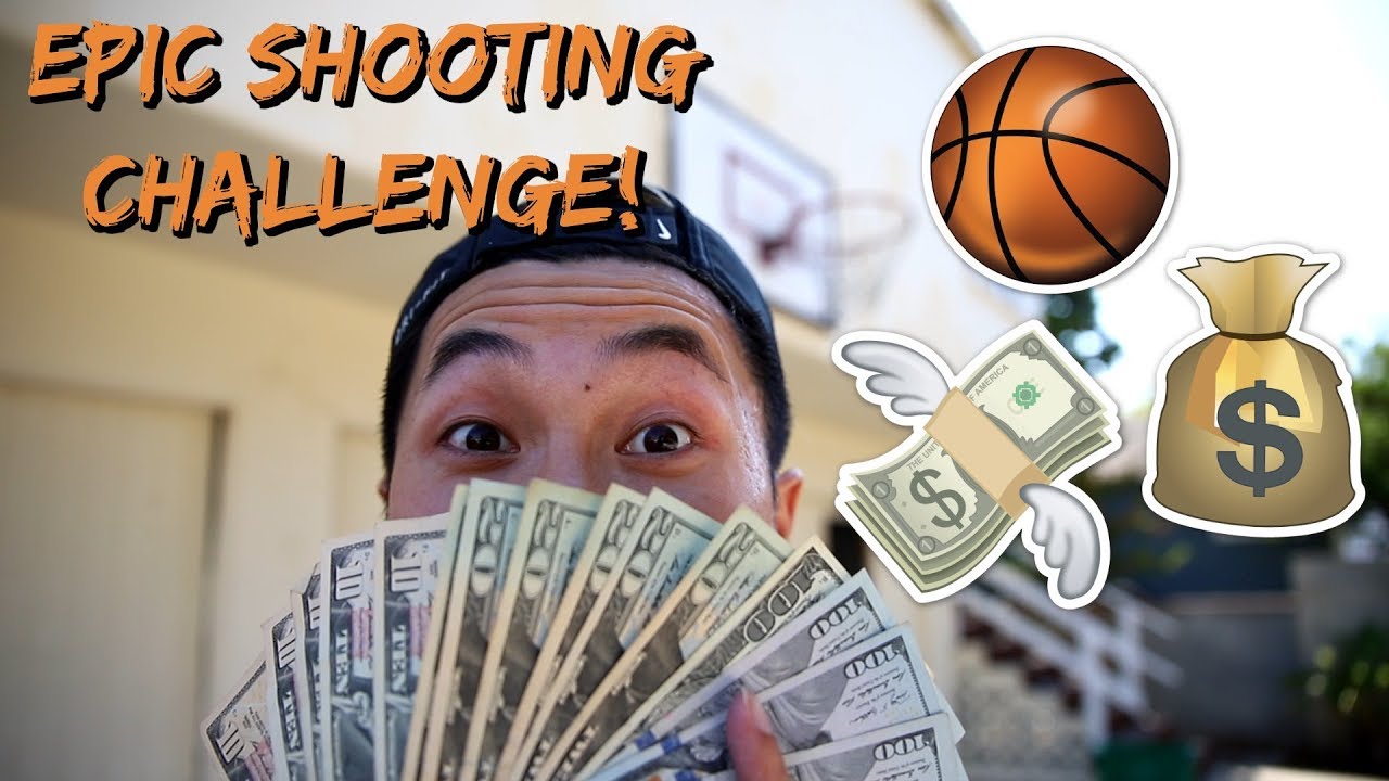 MONEY SHOT Basketball Challenge! YouTube