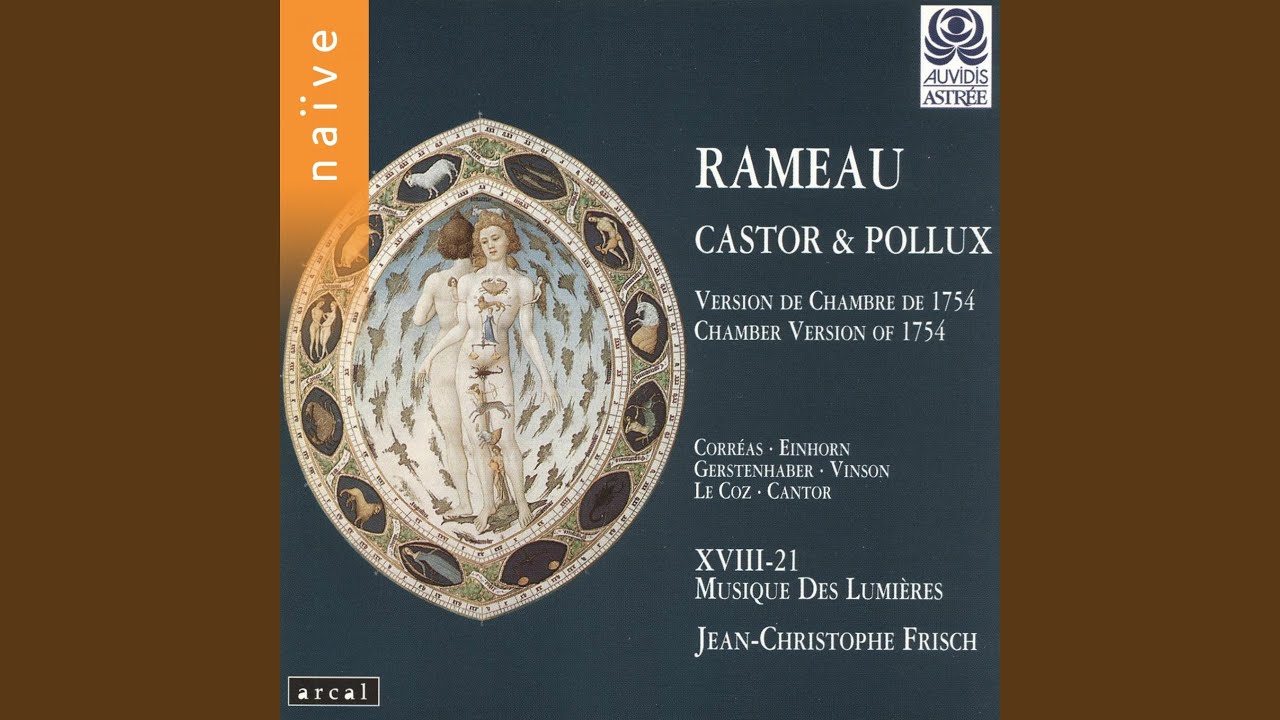 Ver Castor et Pollux, Act V, Scene 2: Vivez, heureux époux! (Castor, Télaïre) no YouTube