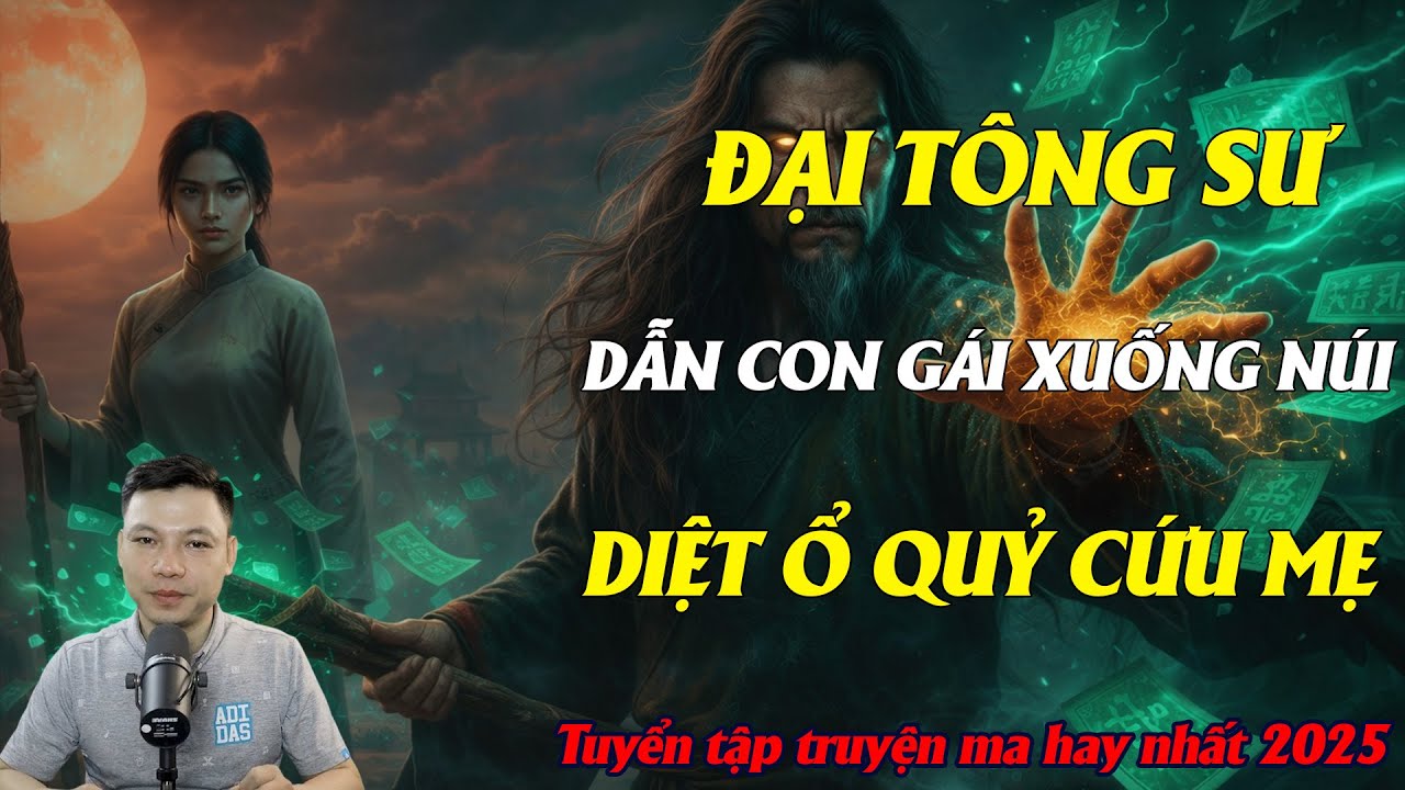 TRUYỆN MA ĐÌNH SOẠN : ĐẠI TÔNG SƯ DẪN CON GÁI XUỐNG NÚI DIỆT Ổ QUỶ CỨU MẸ || KINH DỊ