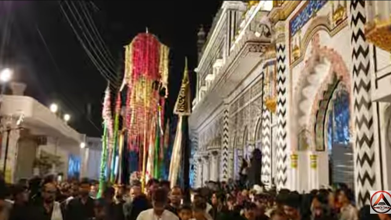 9 moharram juloos Danishmandan Amroha 2025 Amroha azadari