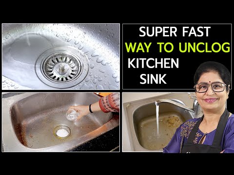 अब बिना मेहनत चुटकियों में करें किचन सिंक को साफ,सिर्फ 1 चीज़ से | Sink Cleaning | Blocked Sink Clean