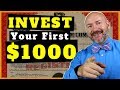 How to INVEST $1000 Dollars in STOCKS Right Now