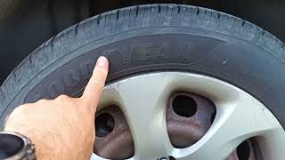 Goodyear tires from Walmart.