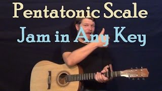 Pentatonic Scales (Guitar Lesson) Licks & Moving Patterns to Play in Any Key