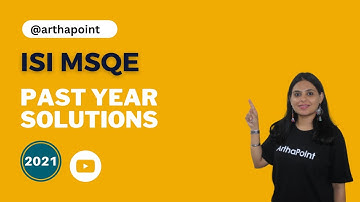 ISI PEA Solutions | ISI MSQE Solutions | ISI MSQE Past Year Solutions 2021 | ISI Kolkata | ISI Delhi