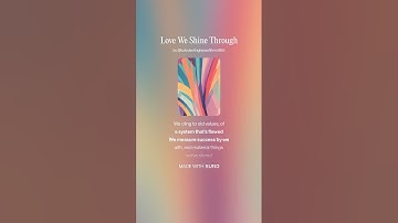 Love We Shine Through 2 (AI Song) by #Suno lyrics by Meta Llama 3.2 AI Artificial Intelligence