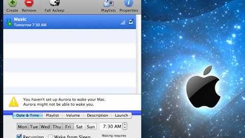freeware mac scheduler and alarm clock